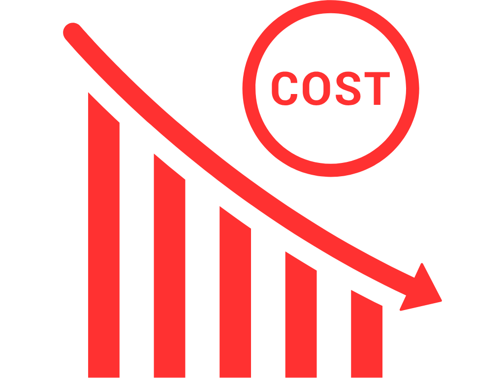 コスト半減